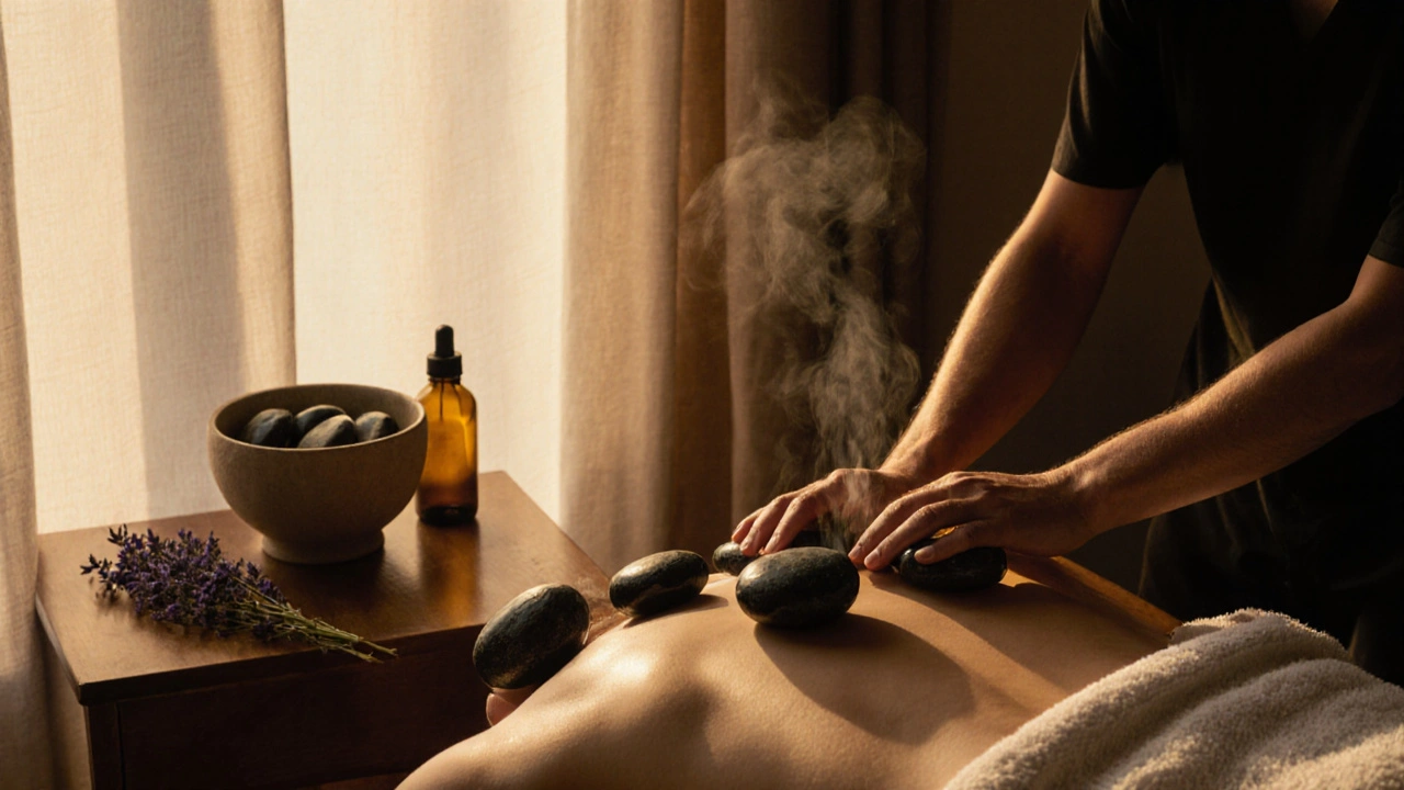 Les Secrets Ancestraux du Massage aux Pierres Chaudes : Une Tradition Millénaire pour un Relâchement Profond