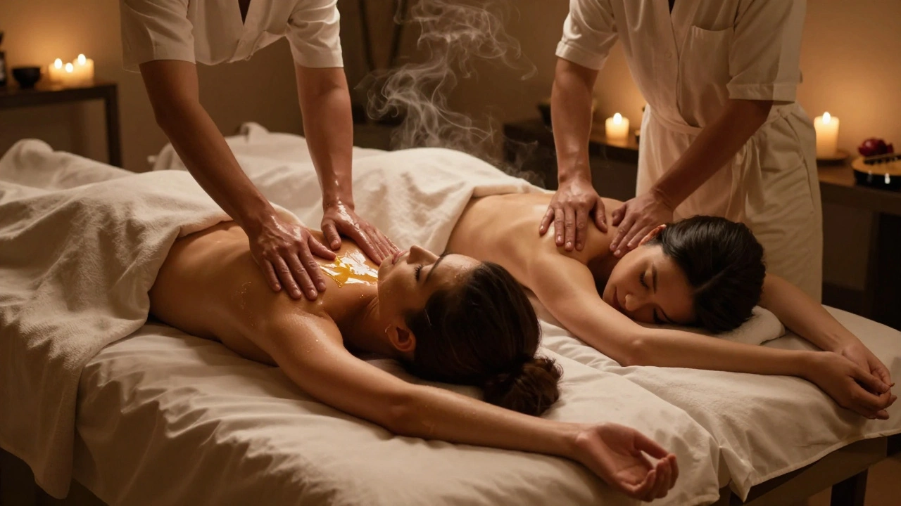 Massage couple à Paris : un voyage sensoriel en amoureux